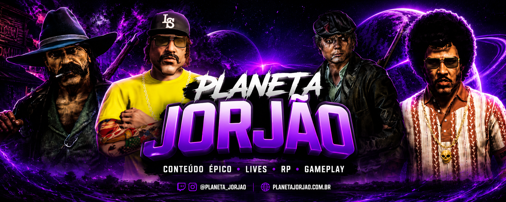 Planeta Jorjão — GAMER • STREAMER • INFLUENCER